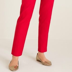 Chico’s So Slim Brigitte Back-Slit Slim Ankle Pant
